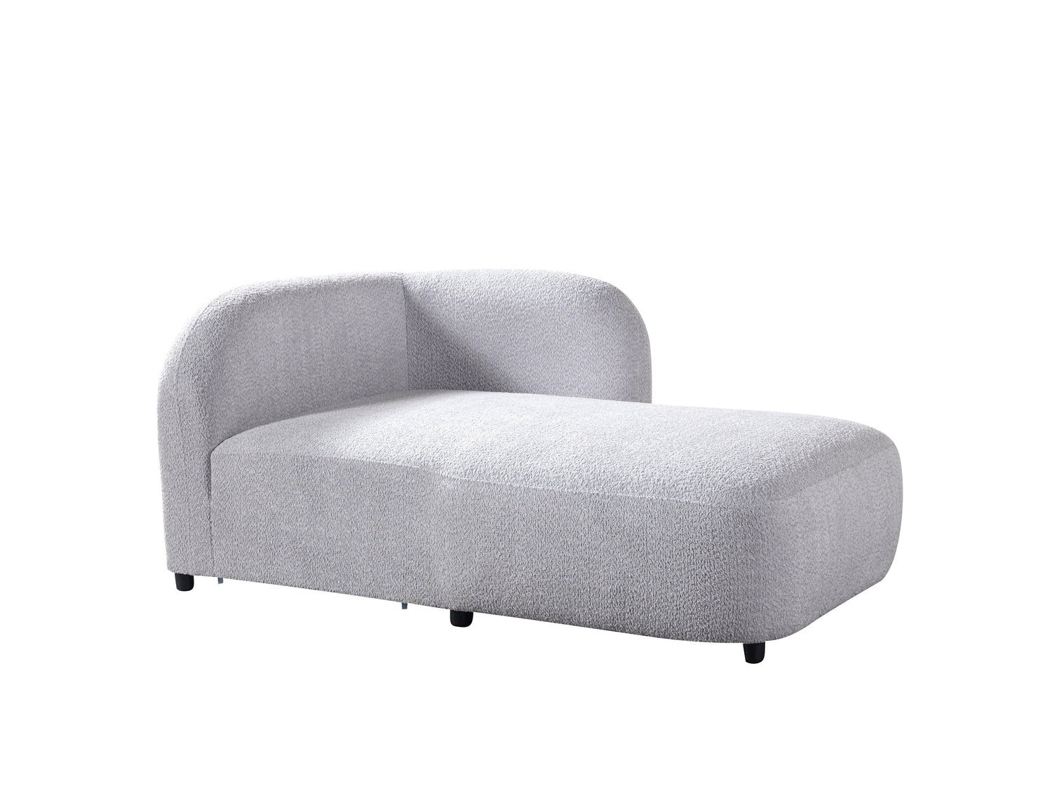 Liva Gray Boucle RAF 110" Sectional [ETA: 3/15] - LIVAGRAY-RSEC