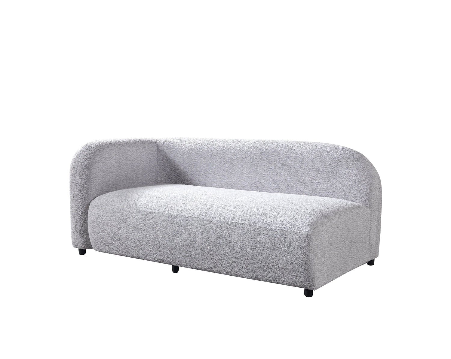 Liva Gray Boucle RAF 110" Sectional [ETA: 3/15] - LIVAGRAY-RSEC