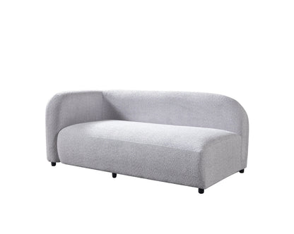 Liva Gray Boucle RAF 110" Sectional [ETA: 3/15] - LIVAGRAY-RSEC