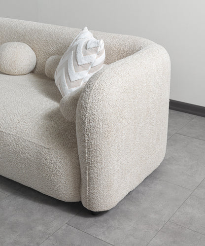 Liva Sand Boucle LAF 110" Sectional [ETA: 3/15] - LIVASAND-LSEC