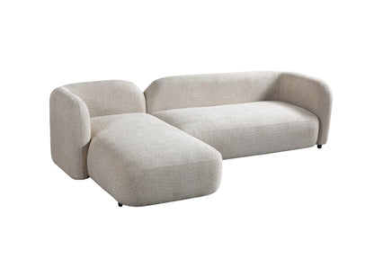 Liva Sand Boucle LAF 110" Sectional [ETA: 3/15] - LIVASAND-LSEC
