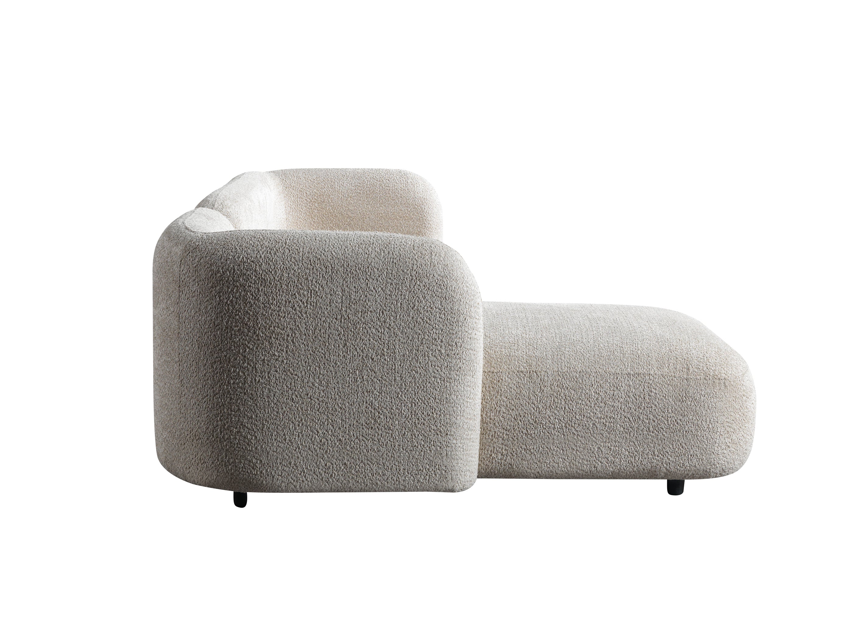 Liva Sand Boucle LAF 110" Sectional [ETA: 3/15] - LIVASAND-LSEC