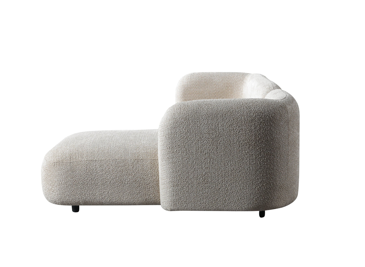 Liva Sand Boucle RAF 110" Sectional [ETA: 3/15] - LIVASAND-RSEC