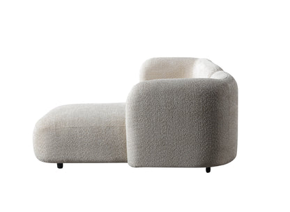 Liva Sand Boucle RAF 110" Sectional [ETA: 3/15] - LIVASAND-RSEC