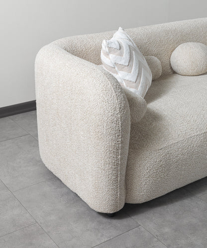 Liva Sand Boucle RAF 110" Sectional [ETA: 3/15] - LIVASAND-RSEC