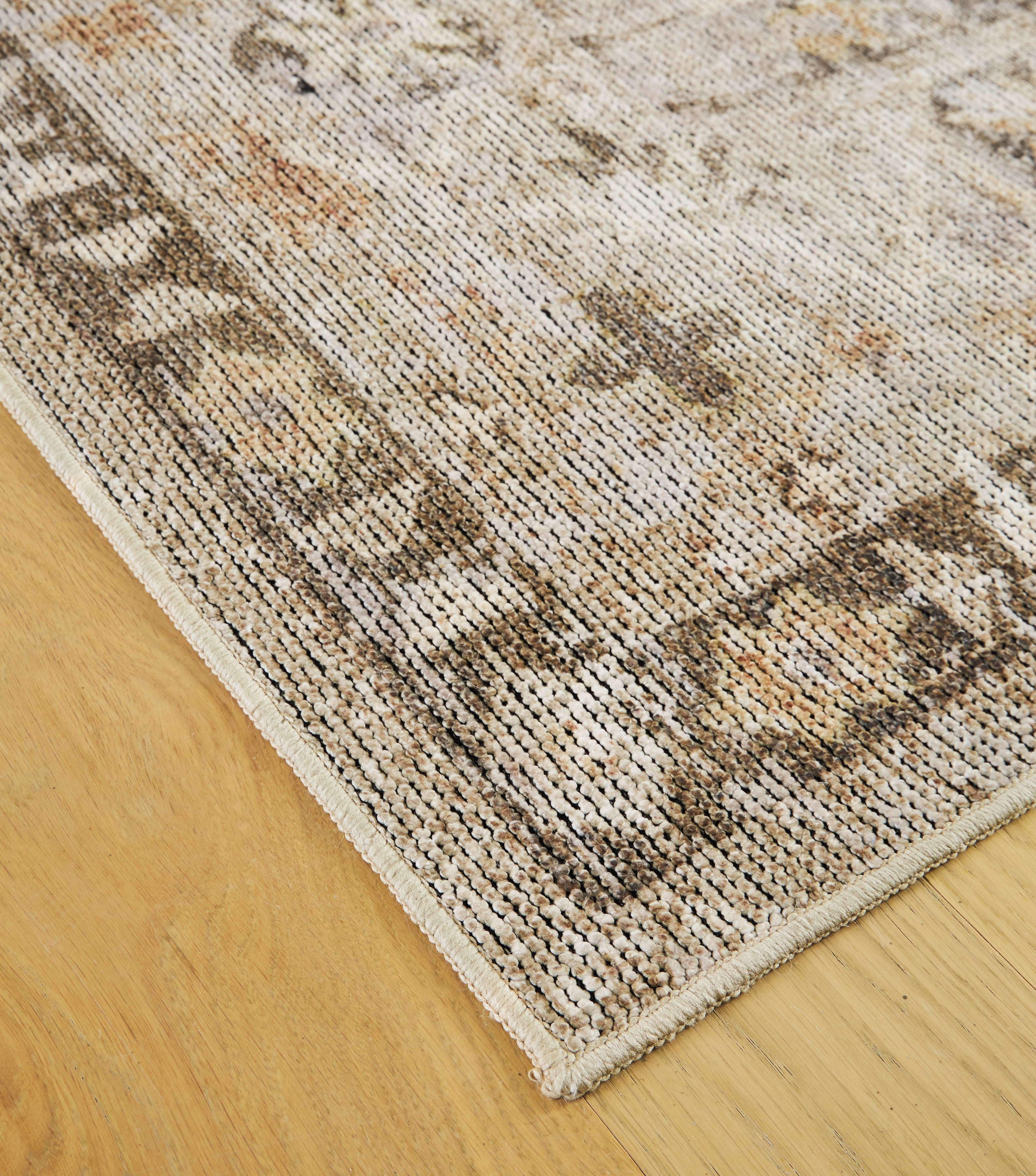 Livdon Brown/Beige/Gray Washable Large Rug - R407911