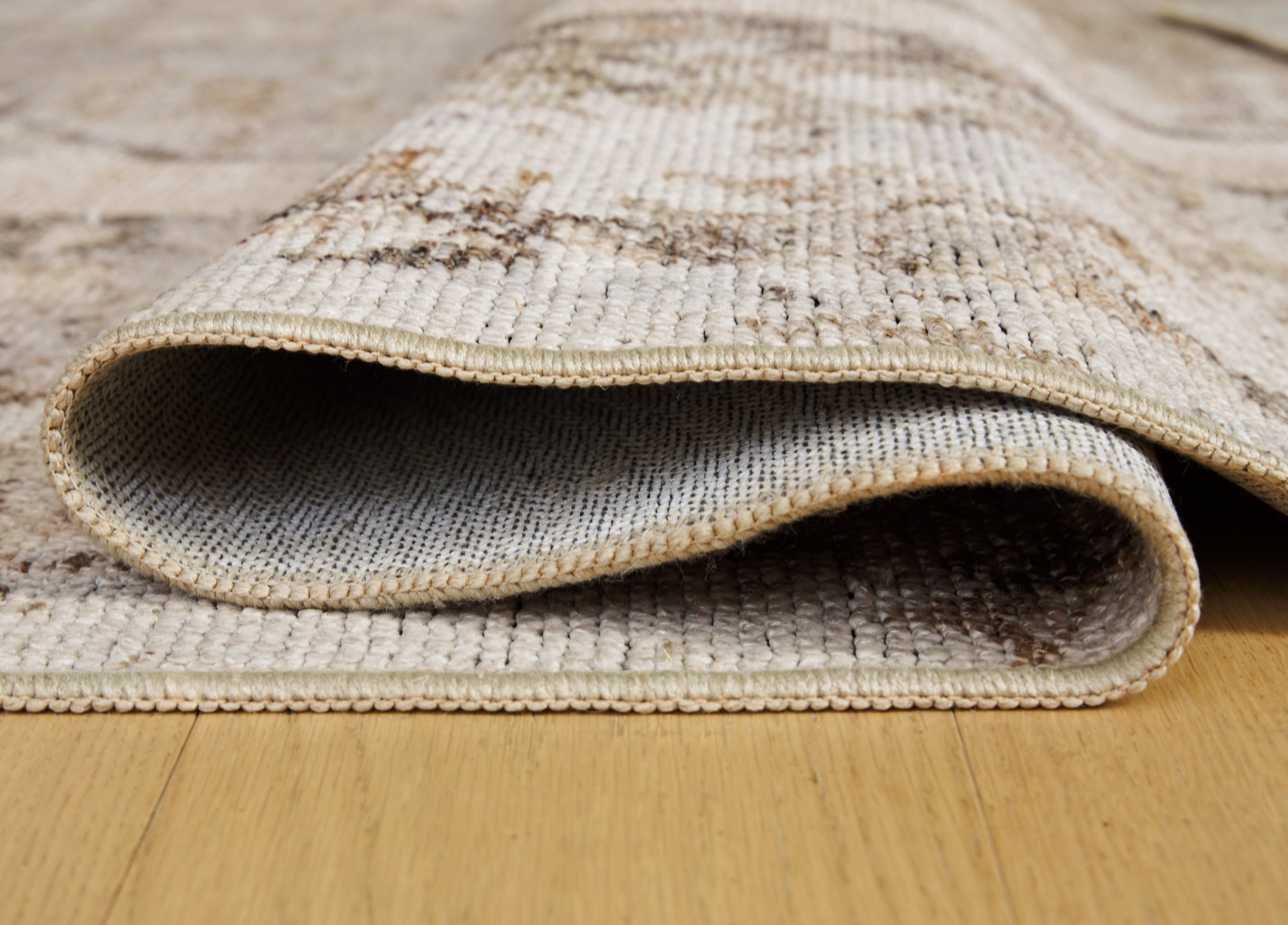 Livdon Brown/Beige/Gray Washable Medium Rug - R407912