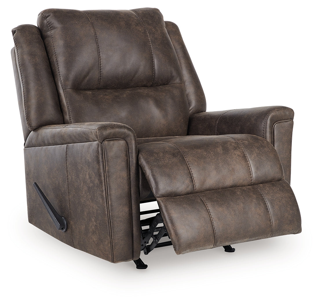 Lixtowel Walnut Recliner - PC5300425