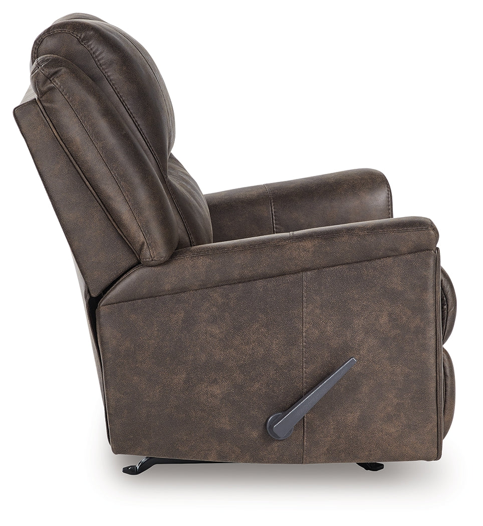 Lixtowel Walnut Recliner - PC5300425