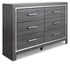 Lodanna Full Panel Bed, Dresser and Chest - B214B52