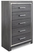 Lodanna Gray King Storage Bed, Chest and 2 Nightstands - B214B47