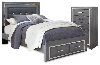 Lodanna Queen Panel Storage Bed and Chest - B214B55
