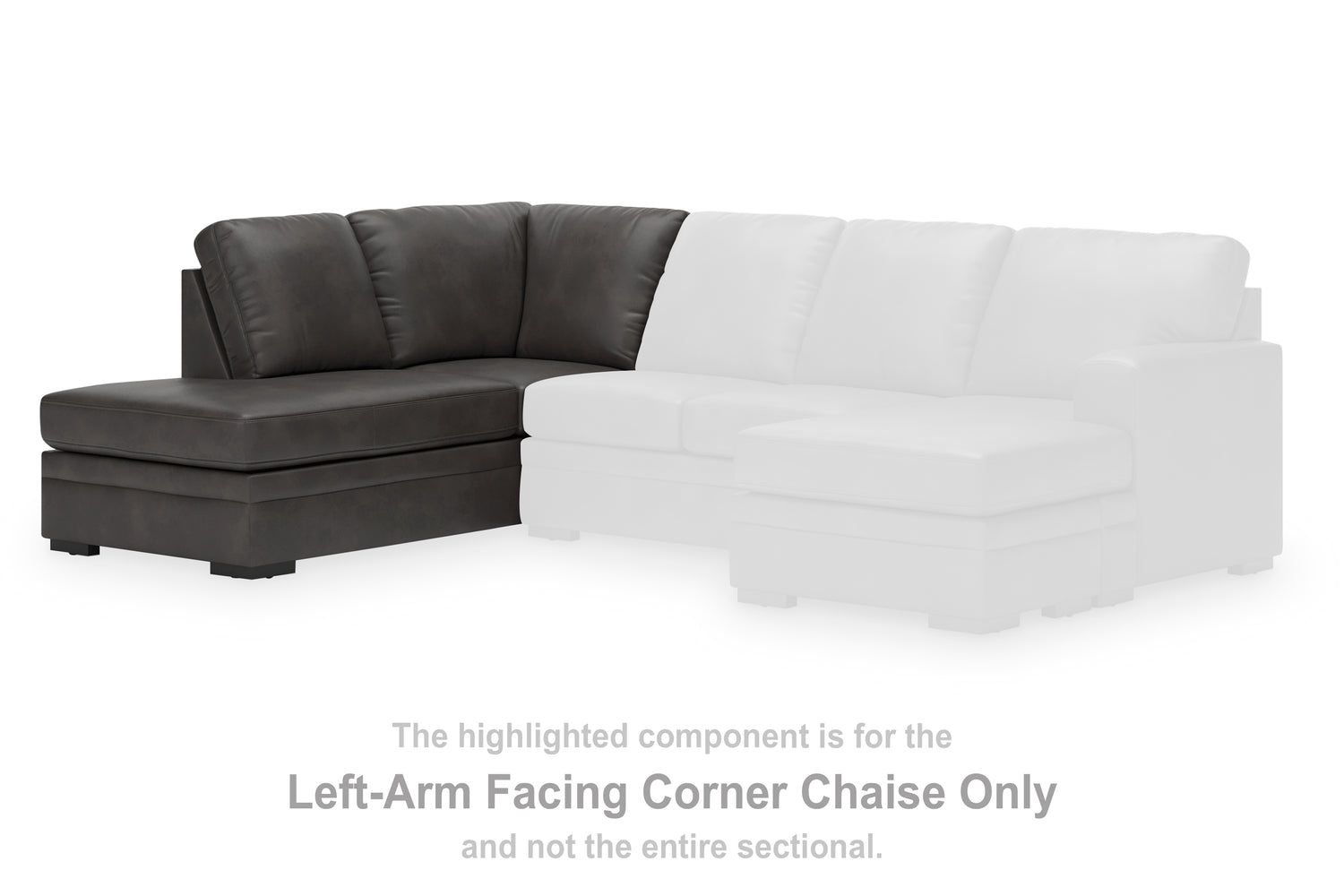 Lofton-Pike Shadow Left-Arm Facing Corner Chaise - PC6161016
