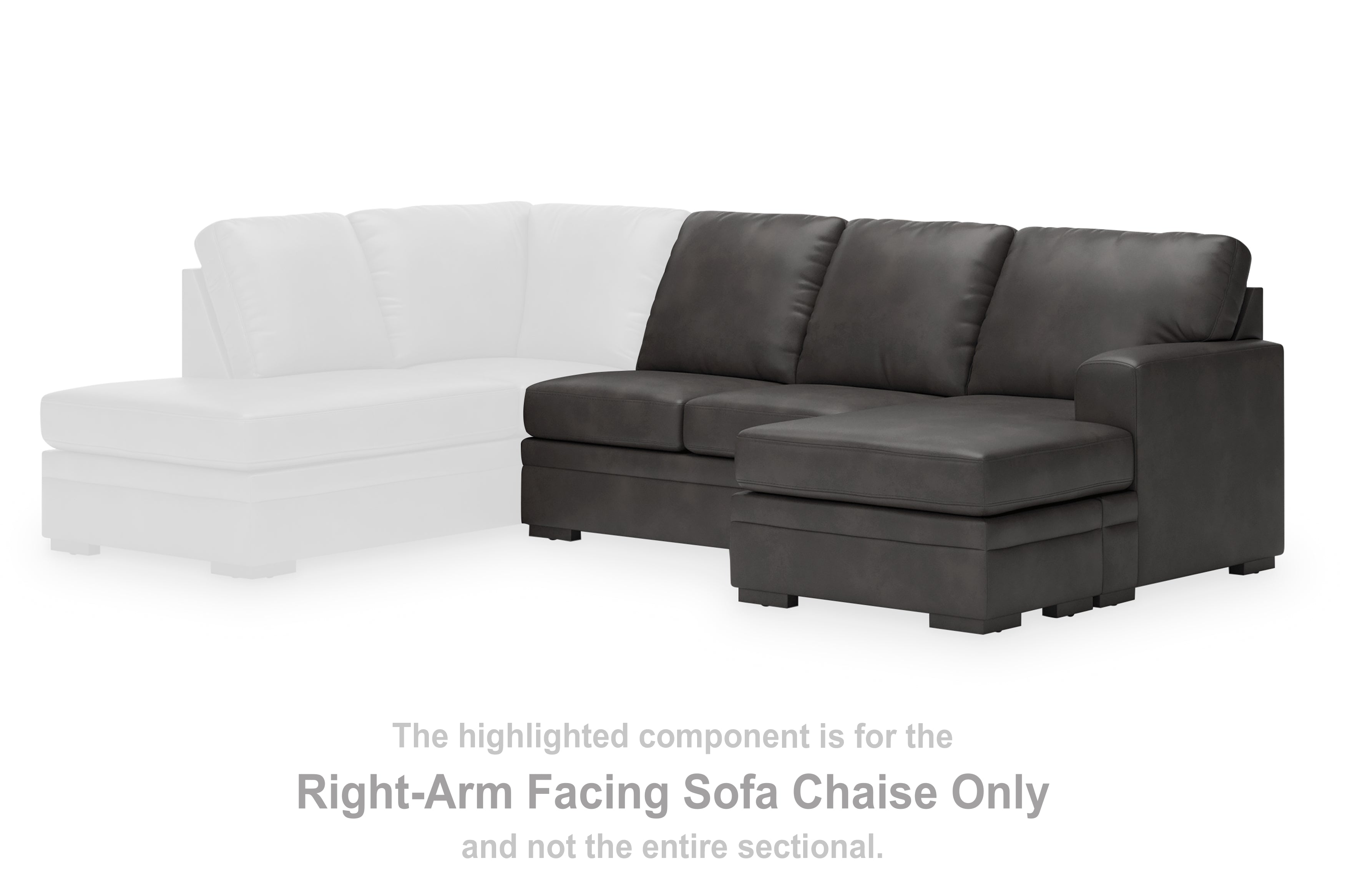 Lofton-Pike Shadow Right-Arm Facing Sofa Chaise - PC6161003