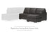 Lofton-Pike Shadow Right-Arm Facing Sofa Chaise - PC6161003