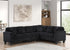 Logan2 Onyx - Reversible Sectional - Logan2 Onyx