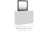 LONDER Black Bedroom Mirror - B768-36