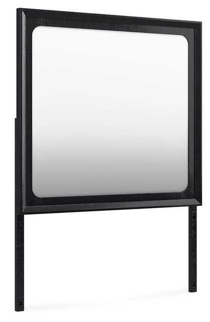 LONDER Black Bedroom Mirror - B768-36