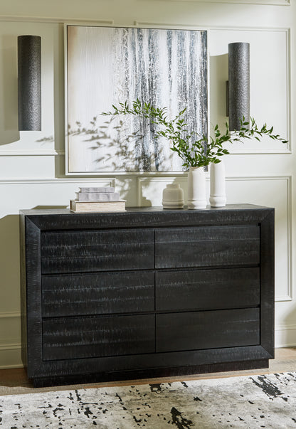 LONDER Black Dresser - B768-31