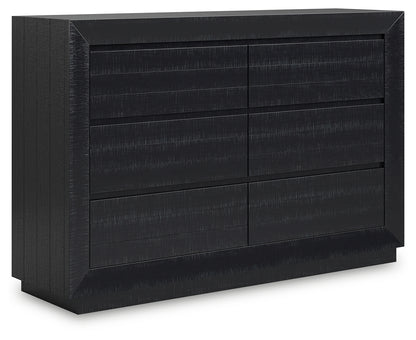 LONDER Black Dresser - B768-31