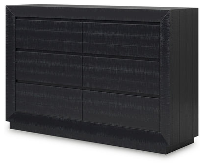 LONDER Black Dresser - B768-31
