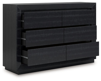 LONDER Black Dresser - B768-31
