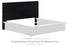 LONDER Black King/California King Panel Headboard - B768-58