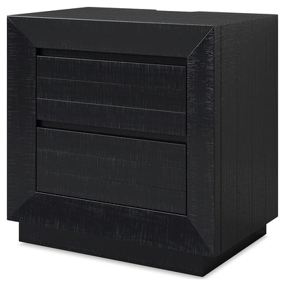 LONDER Black Nightstand - B768-92