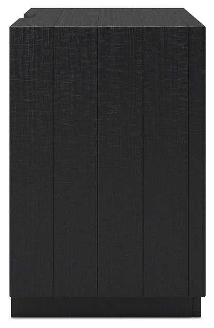 LONDER Black Nightstand - B768-92