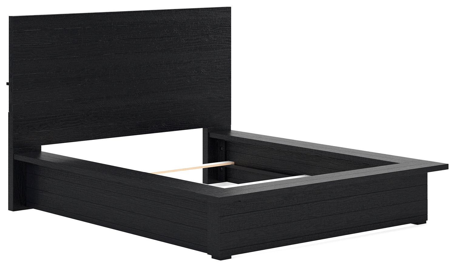 Londer Black Queen Panel Bed - B768B2