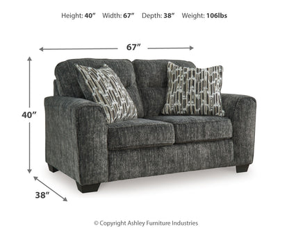 Lonoke  2 Loveseats and Chair - 50504U4