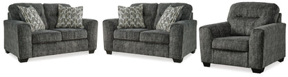 Lonoke  2 Loveseats and Chair - 50504U4
