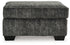 Lonoke Gunmetal Loveseat, Oversized Chair and Ottoman - 50504U10