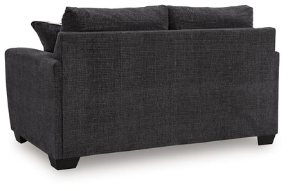 Loreo Ebony Loveseat - 6310135