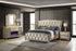 Lorient 4-piece Eastern King Bedroom Set Ivory and Camel - 222661KE-S4B