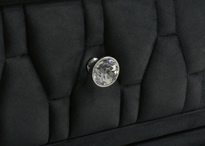 Lorient 4-piece Queen Bedroom Set Black - 223161Q-S4