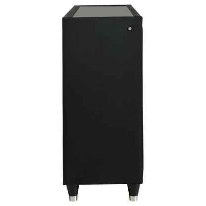 Lorient 8-drawer LED Bedroom Dresser Cabinet Black - 223163