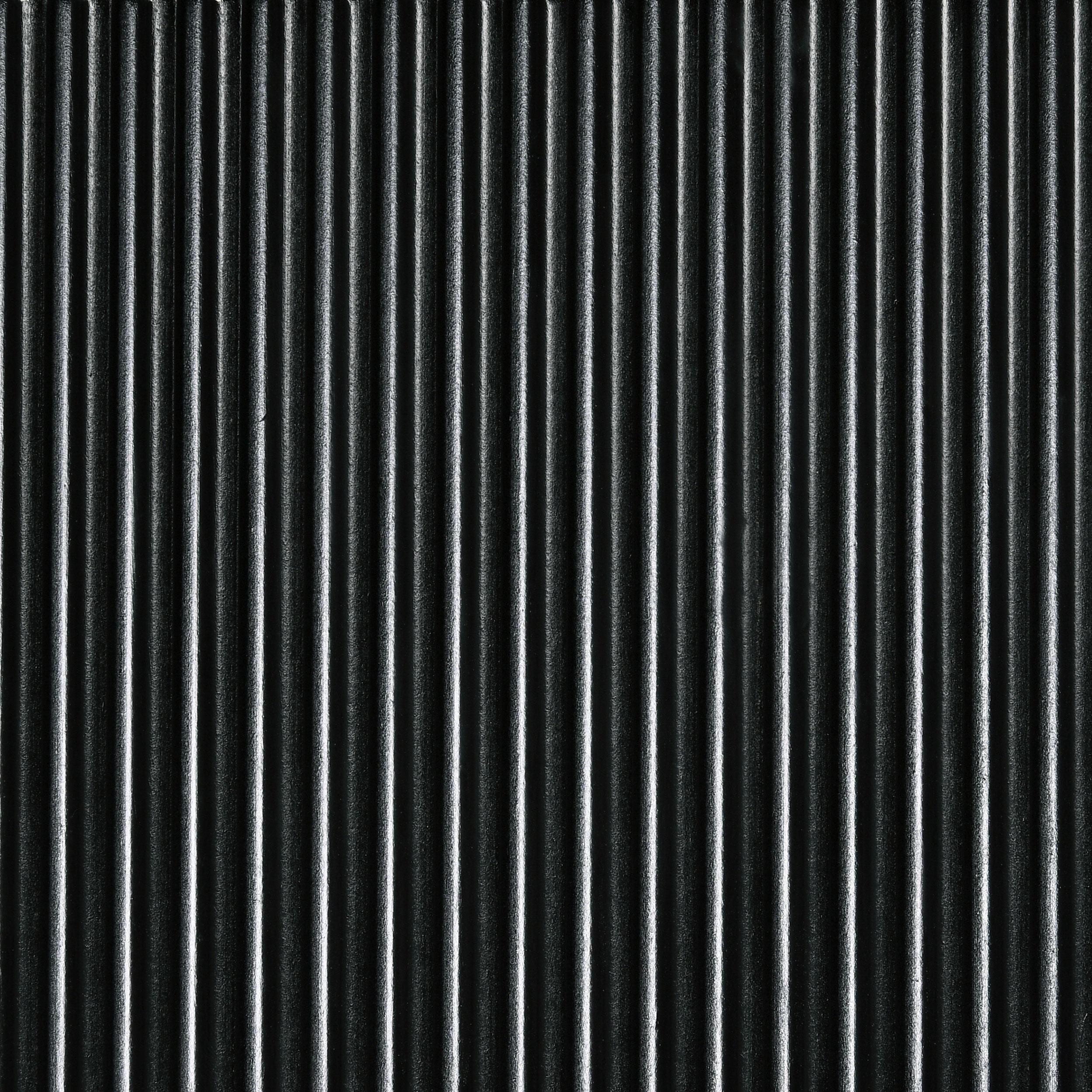 Lorient 8-drawer LED Flame Box Dresser and Mirror Black - 223163FBM