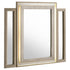 Lorient LED Dresser Mirror Ivory and Camel - 222664
