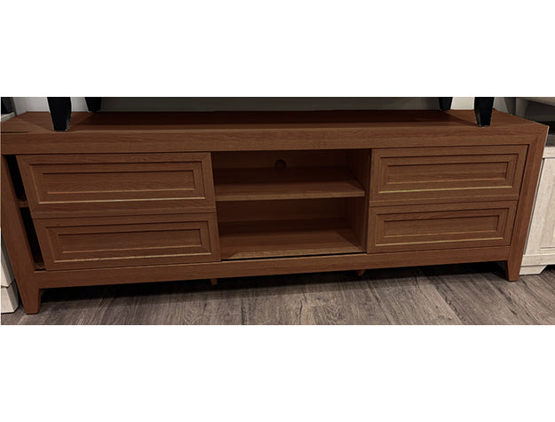 Lorraine Tv Stand Brown - B6610-9
