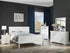 LOUIS PHILIP FULL HB/FB WHITE - B3650-F-HBFB