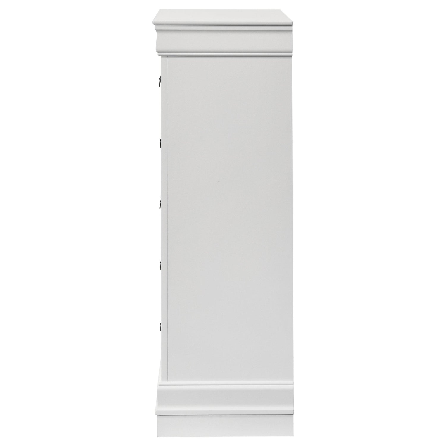 Louis Philippe 5-drawer Bedroom Chest White - 202445