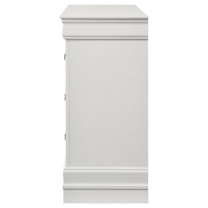 Louis Philippe 6-drawer Dresser White - 202443