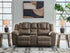 Lowilla Driftwood Reclining Loveseat with Console - PC6450694
