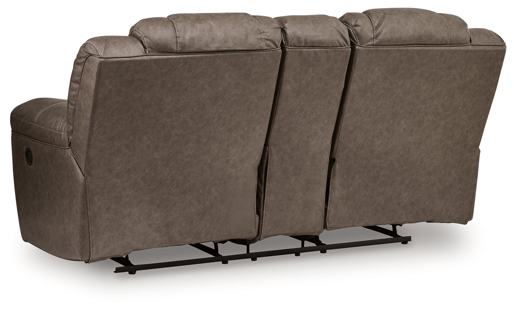 Lowilla Driftwood Reclining Loveseat with Console - PC6450694