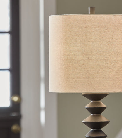 Luanndon Black Buffet Lamp - L235783