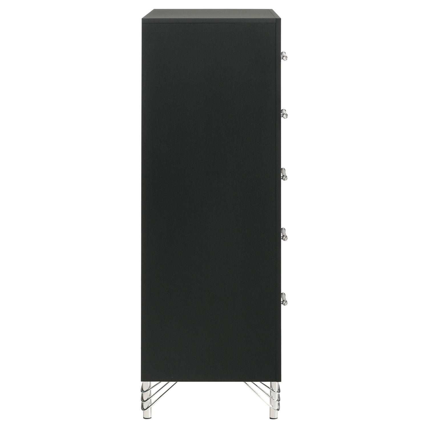 Lucia 5-drawer Bedroom Chest of Drawers Black - 224995