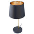 Lustrous Table Lamp - Black outer and Gold inner - TBL04001401