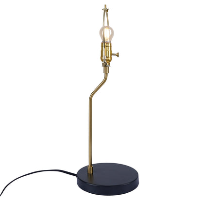 Lustrous Table Lamp - Black outer and Gold inner - TBL04001401