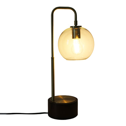 LuxeRay Simple Glass Globe Arched Table Lamp - TBL04202901